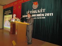Upacara  mengevaluasikan Tahun Kepemudaan-2011